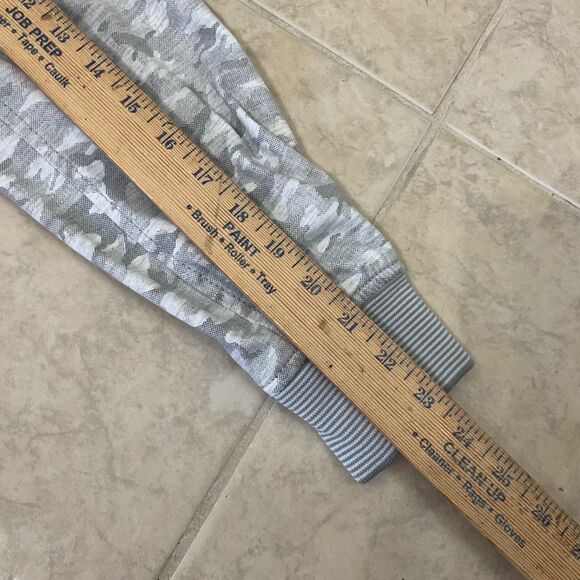 Zara Man Camo Bomber Jacket Lightweight Full Zip Pockets Casual Mens S Gray - Picture 7 of 10